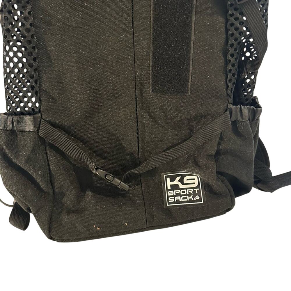 K9 Sport Sack Black Dog Backpack Carrier Size Large EUC - Picture 6 of 6